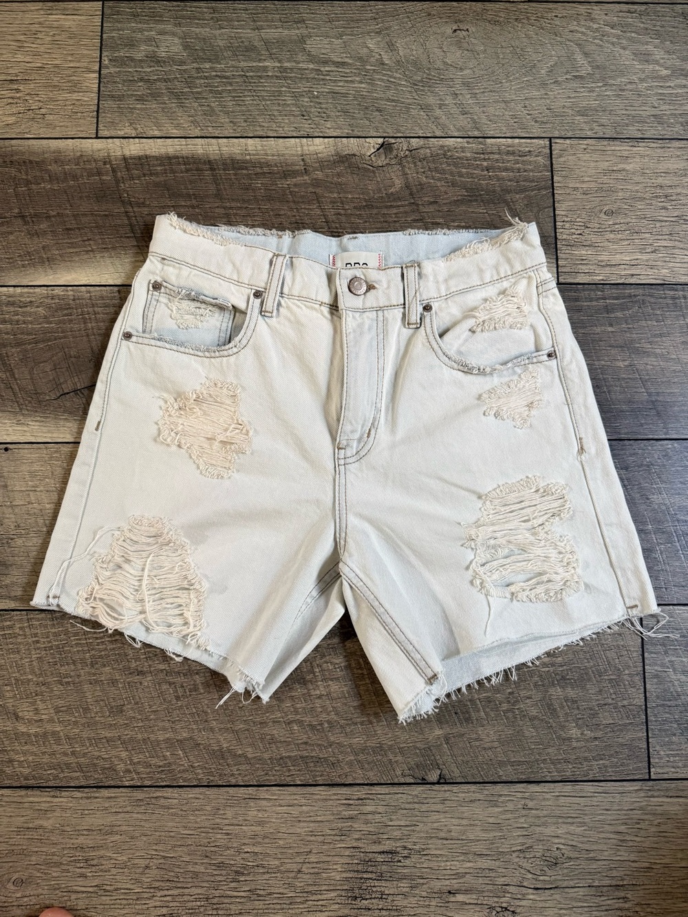 BDG Urban Outfitters Distressed Denim Shorts Size 25